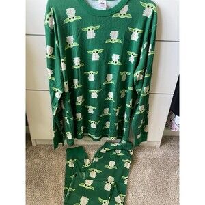 Hanna Andersson Grogu Star Wars Pajamas Adult XL